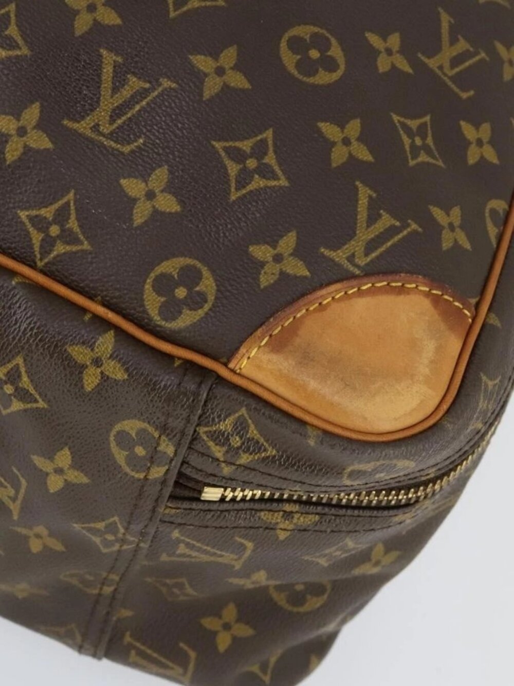 LOUIS VUITTON Monogram Sirius 55 Boston Bag M41404 LV Auth 165054 - Picture 3 of 16